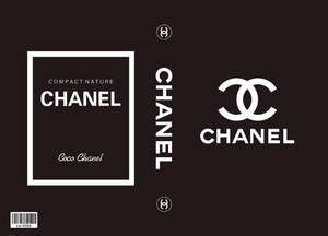 fake chanel book decor covers|diy chanel book cover.